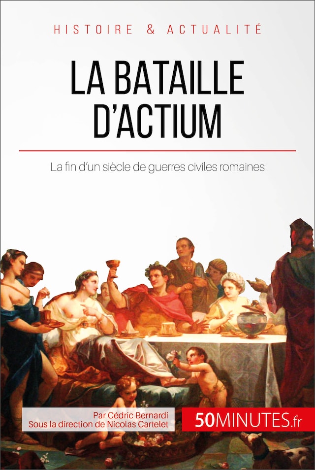 Book cover for La bataille d'Actium