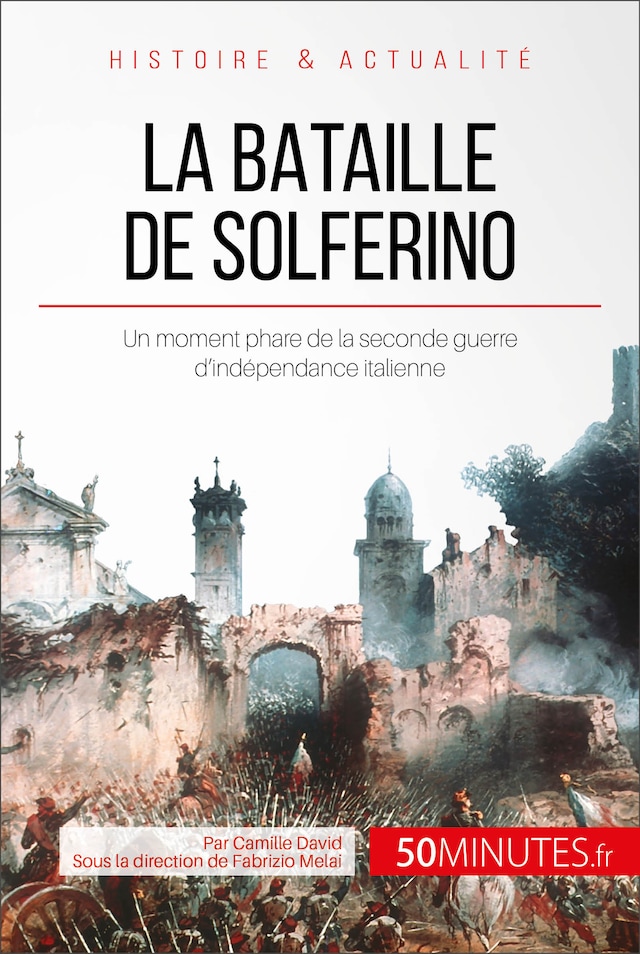 Book cover for La bataille de Solferino