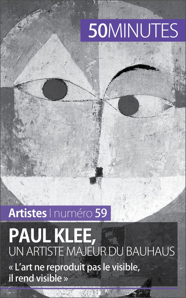 Book cover for Paul Klee, un artiste majeur du Bauhaus