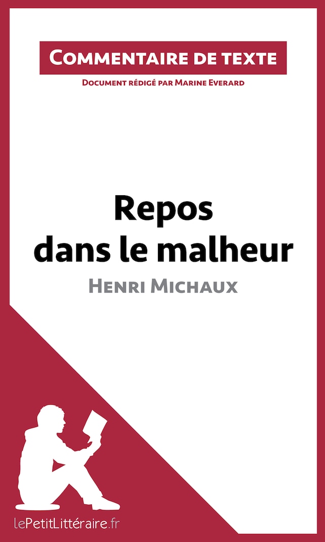 Book cover for Repos dans le malheur d'Henri Michaux