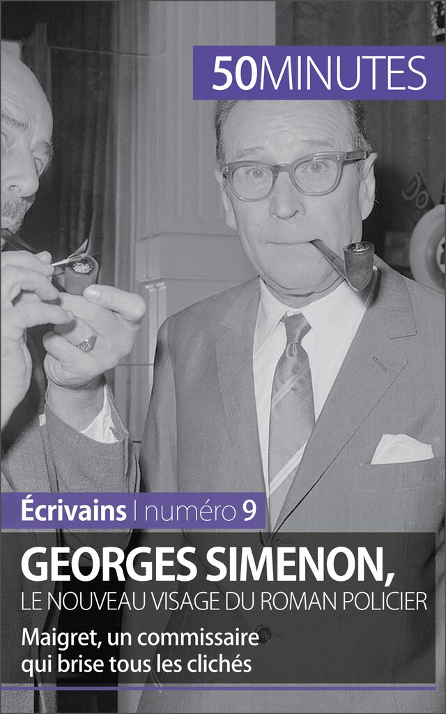 Kirjankansi teokselle Georges Simenon, le nouveau visage du roman policier