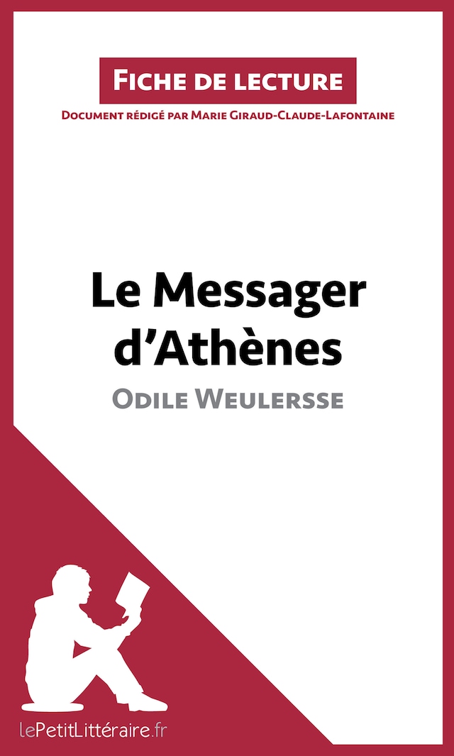 Book cover for Le Messager d'Athènes d'Odile Weulersse