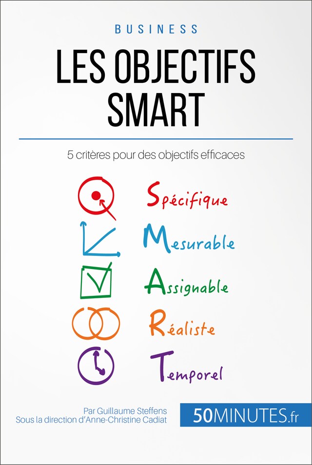 Book cover for Les objectifs SMART