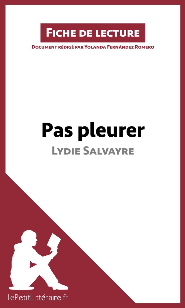 Book cover for Pas pleurer de Lydie Salvayre (fiche de lecture)