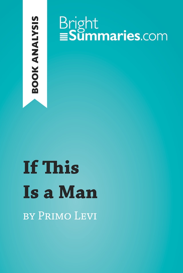 Boekomslag van If This Is a Man by Primo Levi (Book Analysis)