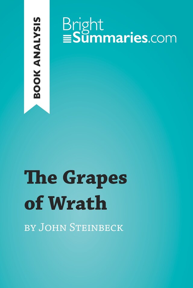 Book cover for The Grapes of Wrath by John Steinbeck (Book Analysis)