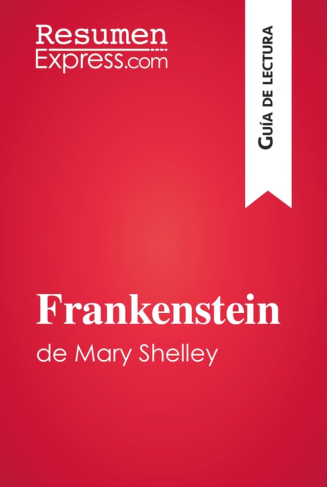 Book cover for Frankenstein de Mary Shelley (Guía de lectura)