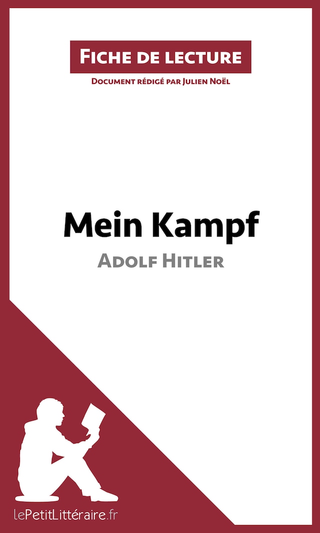 Book cover for Mein Kampf d'Adolf Hitler (Fiche de lecture)