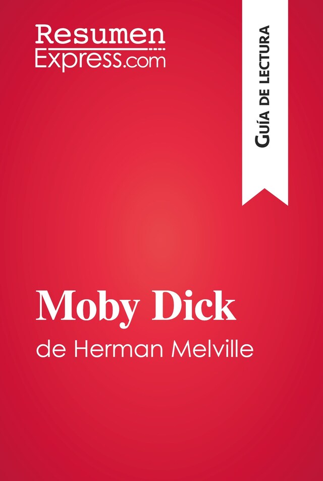 Book cover for Moby Dick de Herman Melville (Guía de lectura)