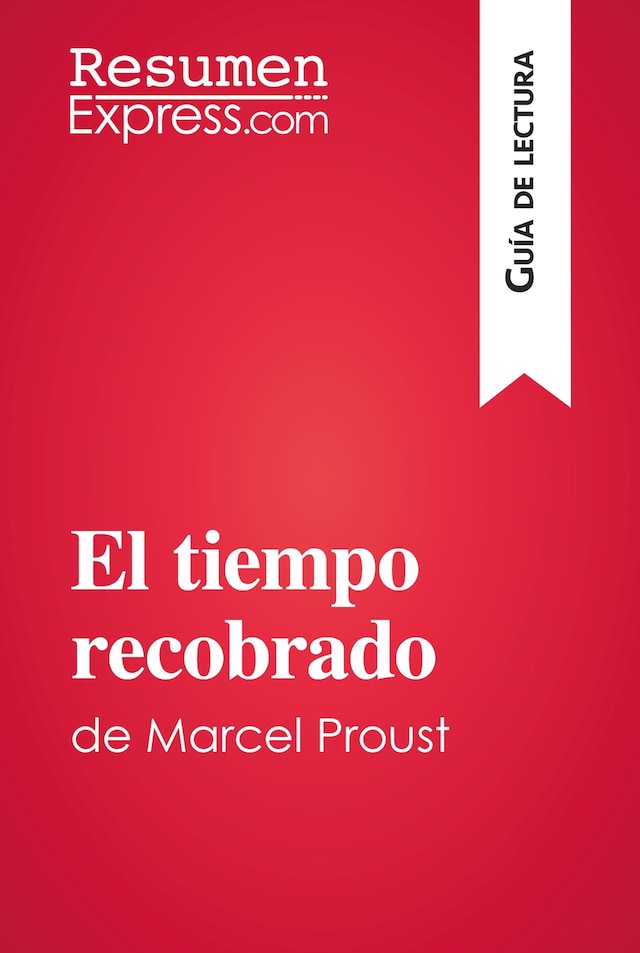 Book cover for El tiempo recobrado de Marcel Proust (Guía de lectura)