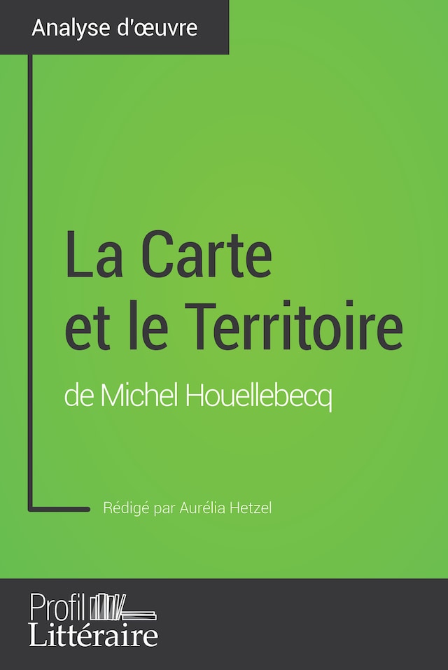 Buchcover für La Carte et le Territoire de Michel Houellebecq (Analyse approfondie)