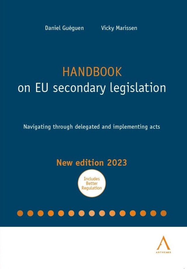 Book cover for Handbook on EU secondary legislation