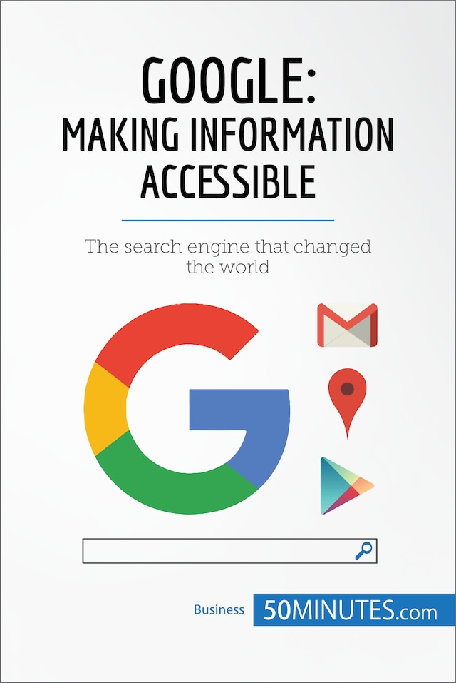 Okładka książki dla Google, Making Information Accessible