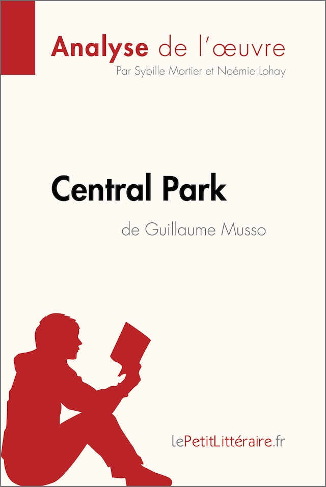 Book cover for Central Park de Guillaume Musso (Analyse de l'oeuvre)