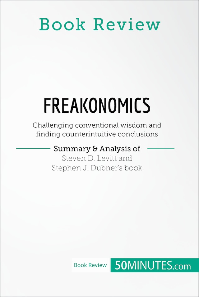 Buchcover für Book Review: Freakonomics by Steven D. Levitt and Stephen J. Dubner