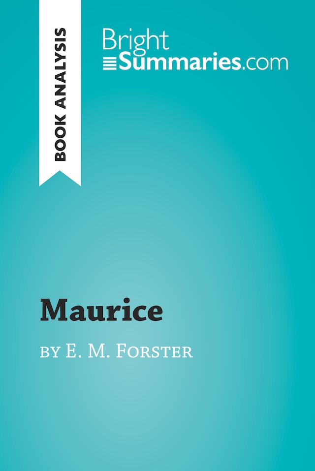 Buchcover für Maurice by E. M. Forster (Book Analysis)