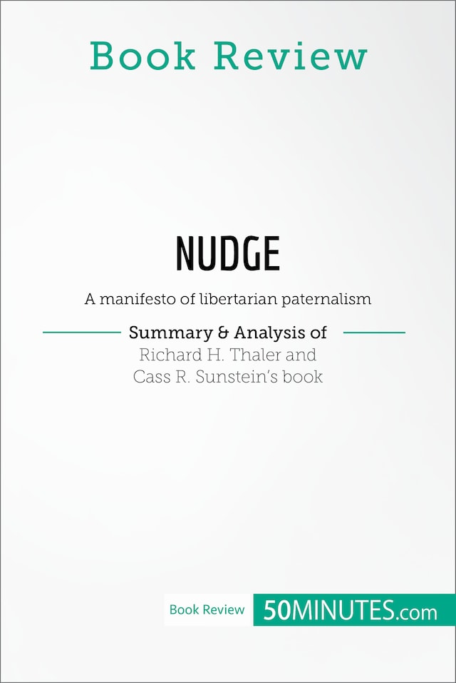 Buchcover für Book Review: Nudge by Richard H. Thaler and Cass R. Sunstein