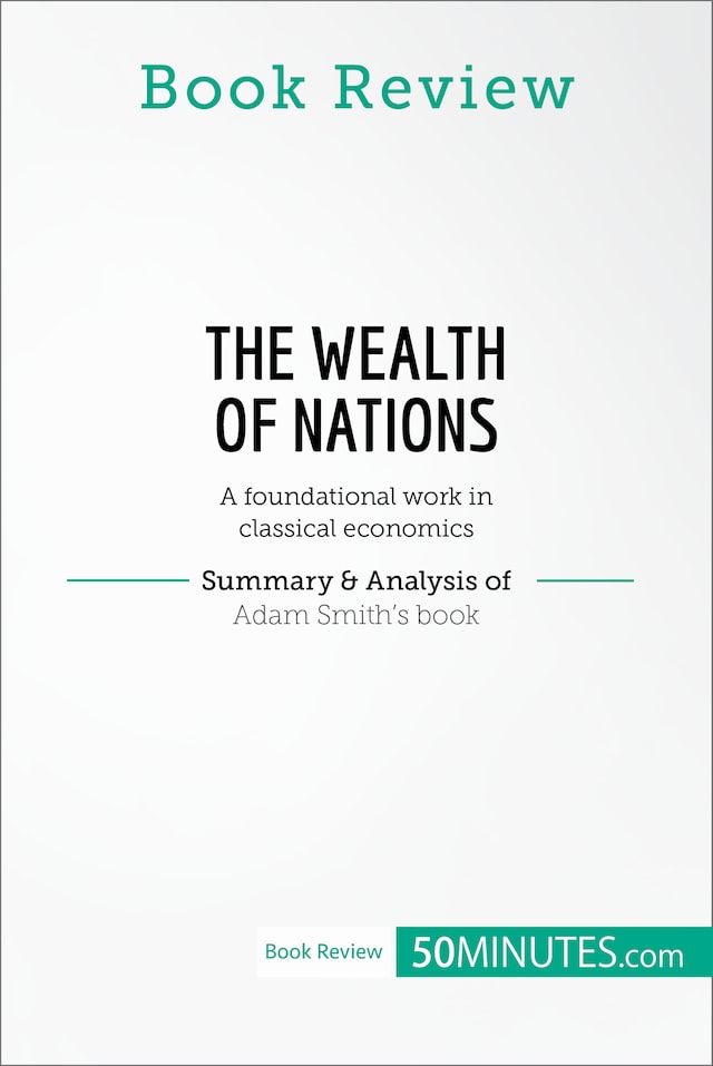 Buchcover für Book Review: The Wealth of Nations by Adam Smith