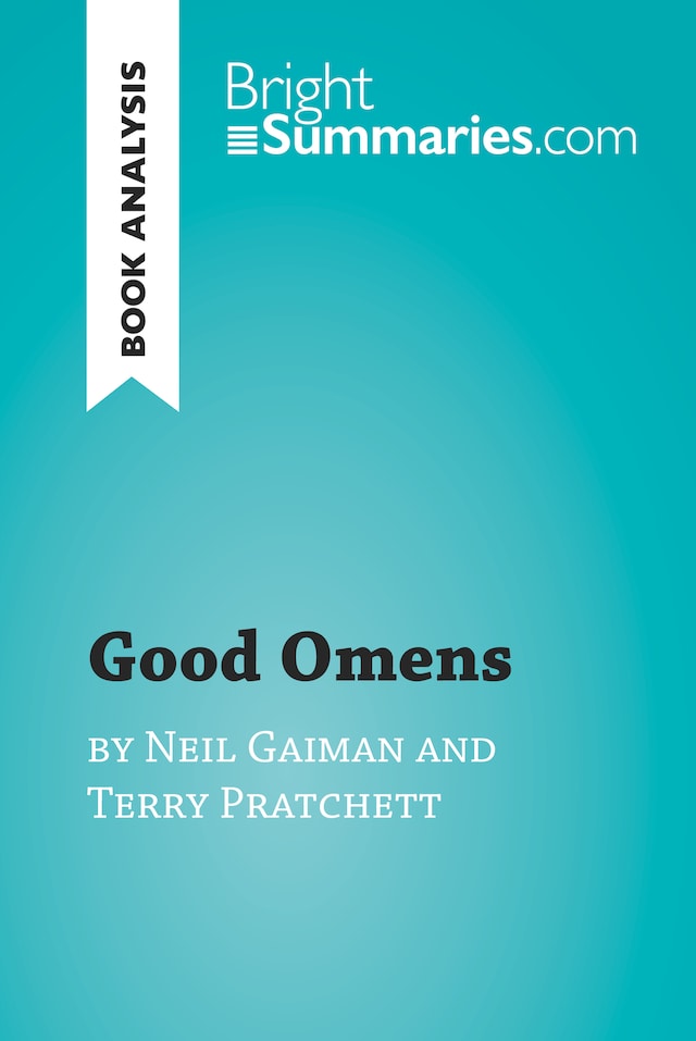 Book cover for Good Omens by Terry Pratchett and Neil Gaiman (Book Analysis)