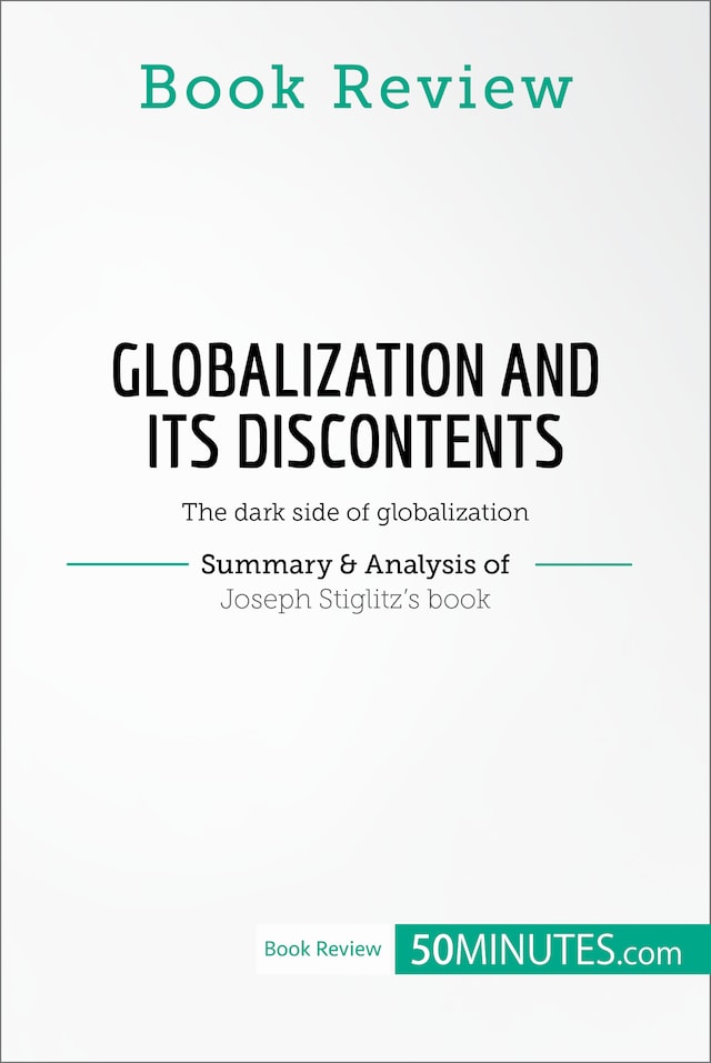 Buchcover für Book Review: Globalization and Its Discontents by Joseph Stiglitz