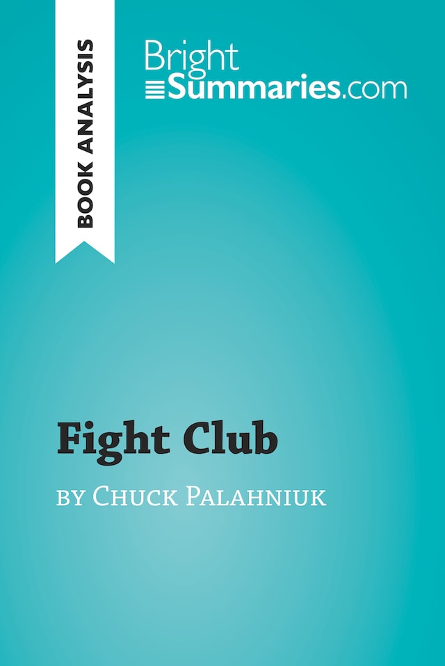 Book cover for Fight Club by Chuck Palahniuk (Book Analysis)