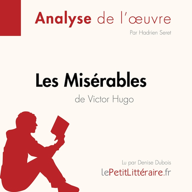 Book cover for Les Misérables de Victor Hugo (Fiche de lecture)