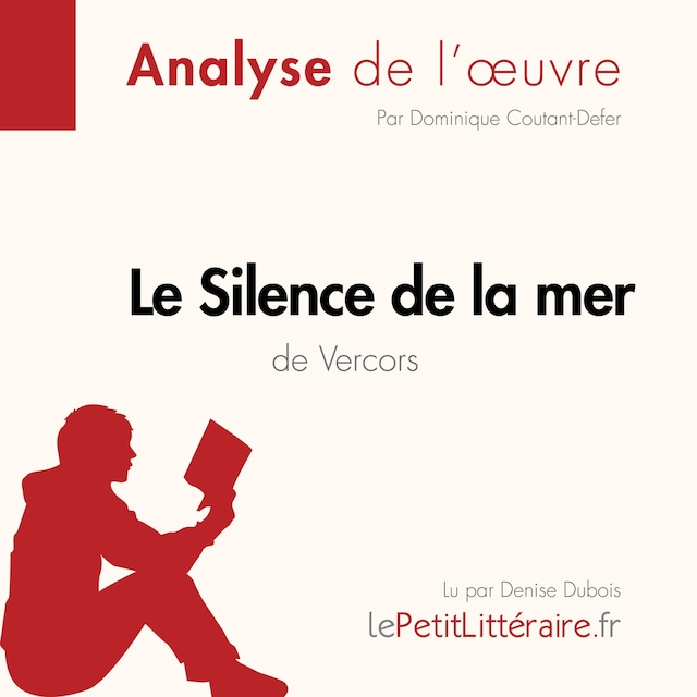 Okładka książki dla Le Silence de la mer de Vercors (Analyse de l'oeuvre)