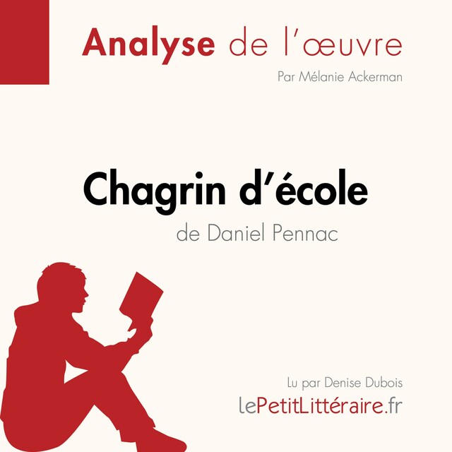 Book cover for Chagrin d'école de Daniel Pennac (Fiche de lecture)