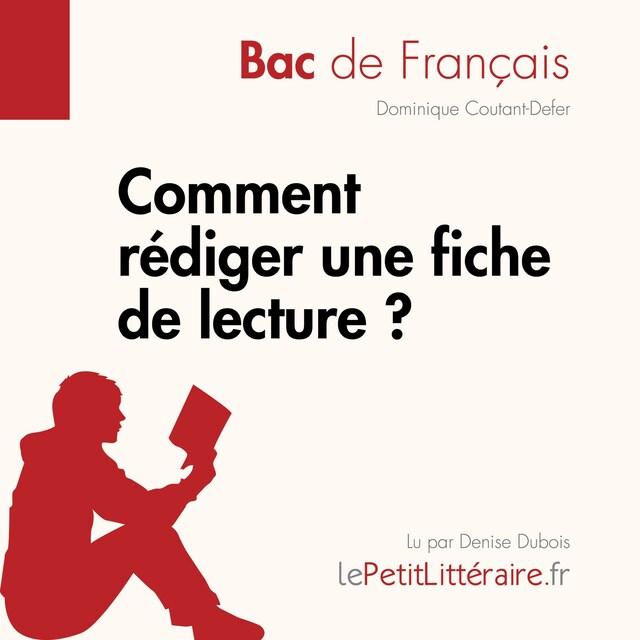 Buchcover für Comment rédiger une fiche de lecture? (Bac de français)