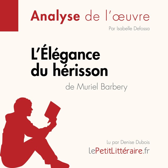 Book cover for L'Élégance du hérisson de Muriel Barbery (Analyse de l'oeuvre)