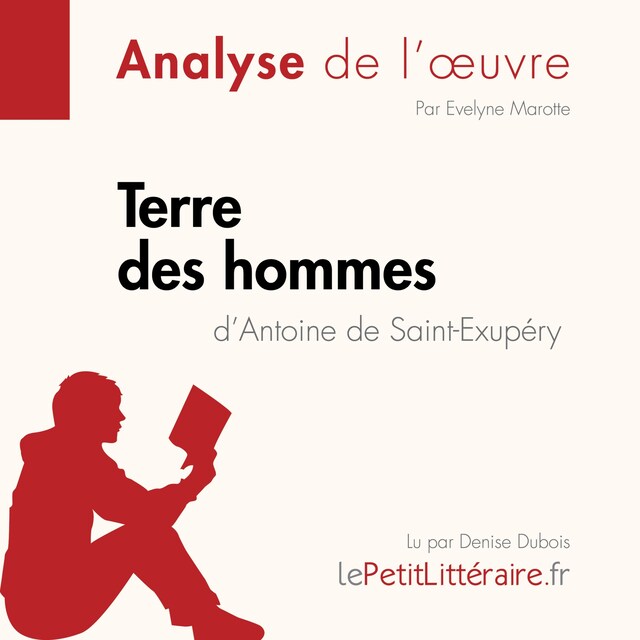 Bokomslag for Terre des hommes d'Antoine de Saint-Exupéry (Analyse de l'oeuvre)