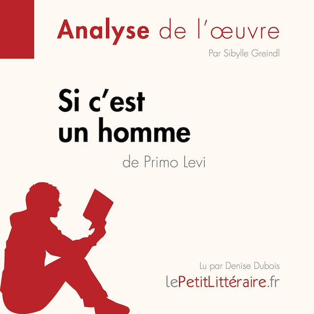 Bokomslag for Si c'est un homme de Primo Levi (Analyse de l'œuvre)