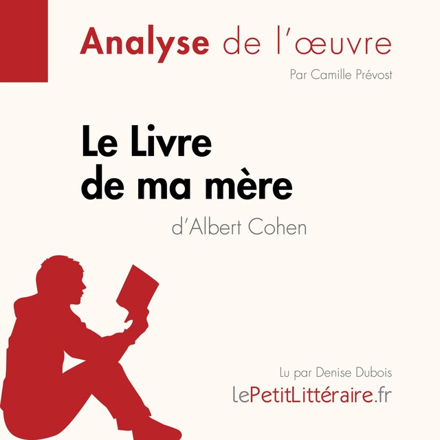 Book cover for Le Livre de ma mère d'Albert Cohen (Fiche de lecture)