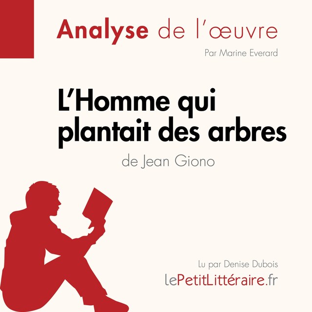 Kirjankansi teokselle L'Homme qui plantait des arbres de Jean Giono (Fiche de lecture)