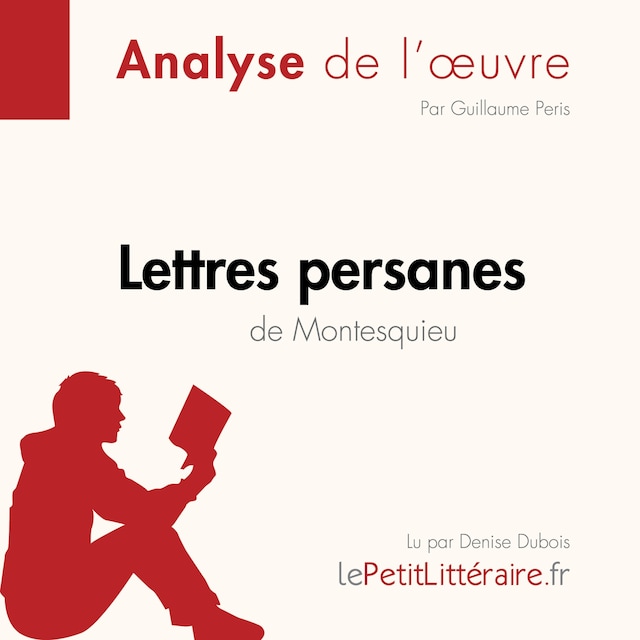 Buchcover für Lettres persanes de Montesquieu (Analyse de l'oeuvre)