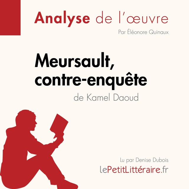 Book cover for Meursault, contre-enquête de Kamel Daoud (Fiche de lecture)