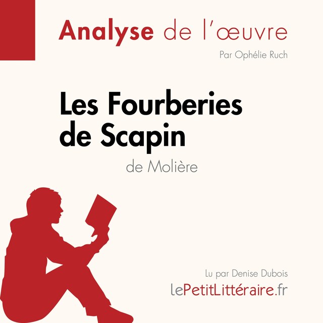 Book cover for Les Fourberies de Scapin de Molière (Analyse de l'oeuvre)