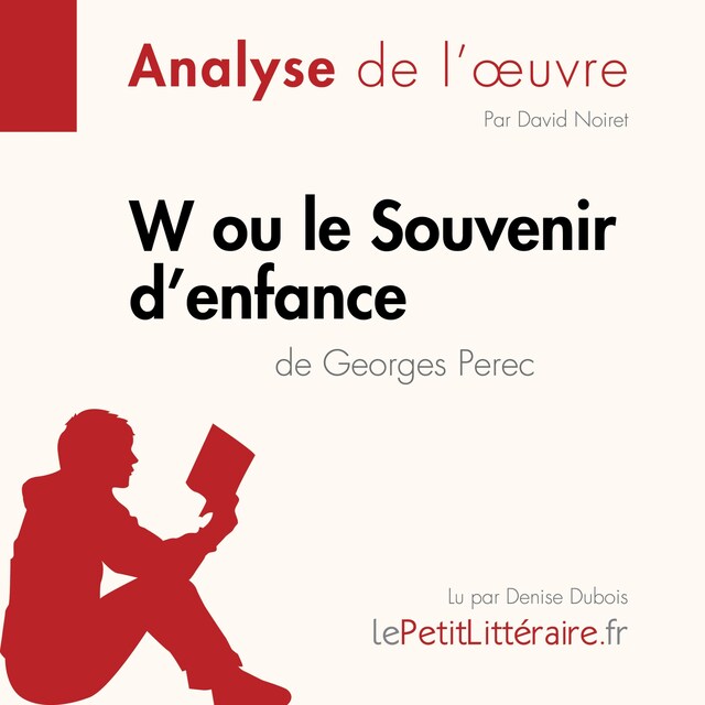 Book cover for W ou le Souvenir d'enfance de Georges Perec (Fiche de lecture)