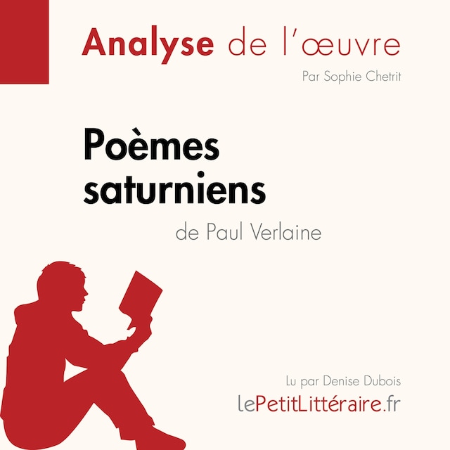 Book cover for Poèmes saturniens de Paul Verlaine (Analyse de l'oeuvre)