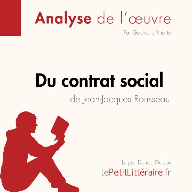 Bogomslag for Du contrat social de Jean-Jacques Rousseau (Fiche de lecture)