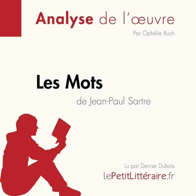 Book cover for Les Mots de Jean-Paul Sartre (Fiche de lecture)