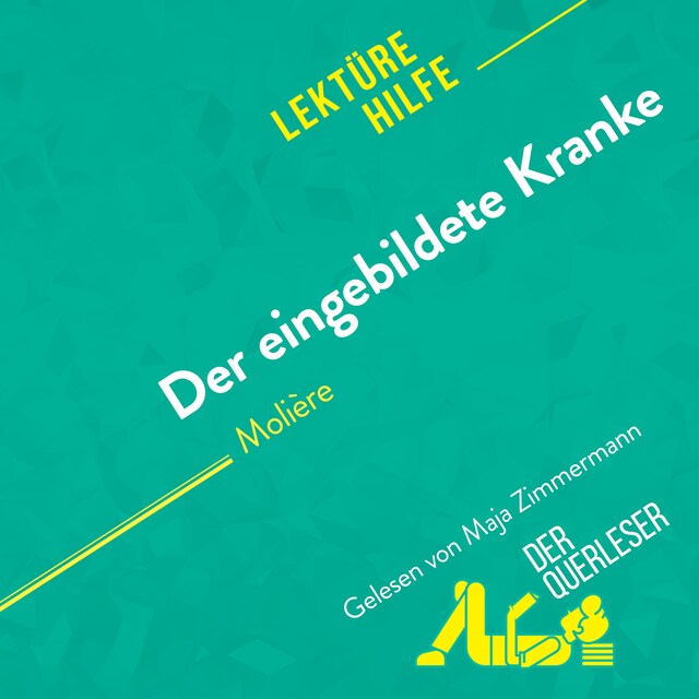 Kirjankansi teokselle Der eingebildete Kranke von Molière (Lektürehilfe)