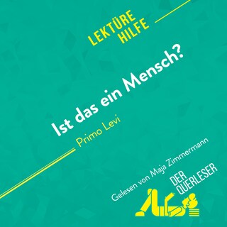 Ist das ein Mensch? von Primo Levi (Lektürehilfe) als Hörbuch