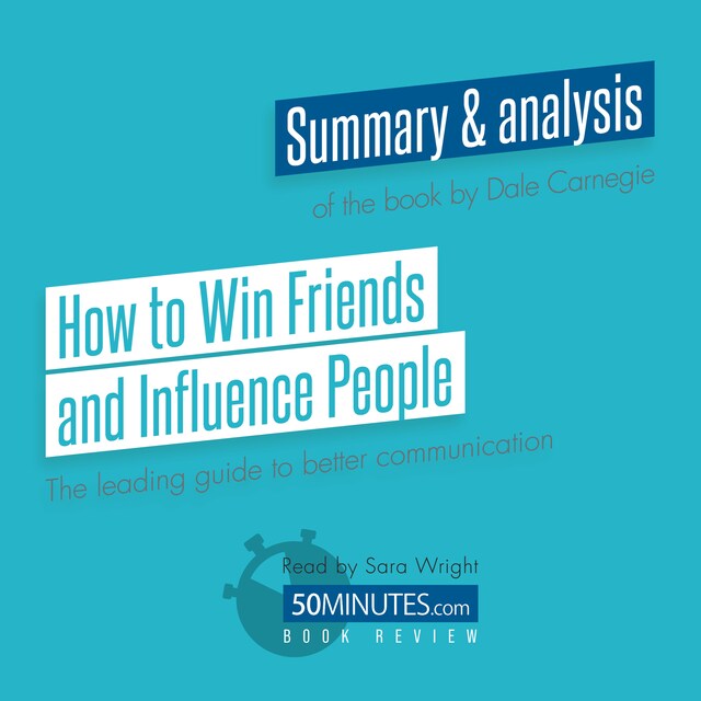 Kirjankansi teokselle How to Win Friends and Influence People by Dale Carnegie