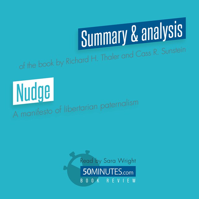 Buchcover für Book Review: Nudge by Richard H. Thaler and Cass R. Sunstein