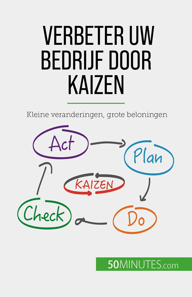 Buchcover für Verbeter uw bedrijf door Kaizen