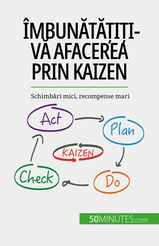 Okładka książki dla Îmbunătățiți-vă afacerea prin Kaizen