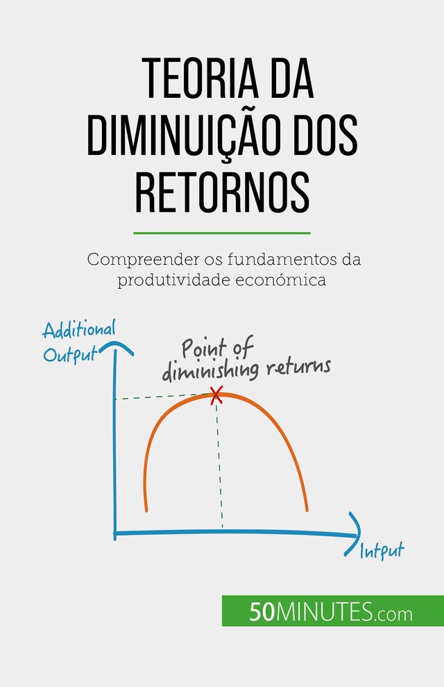 Boekomslag van Teoria da diminuição dos retornos