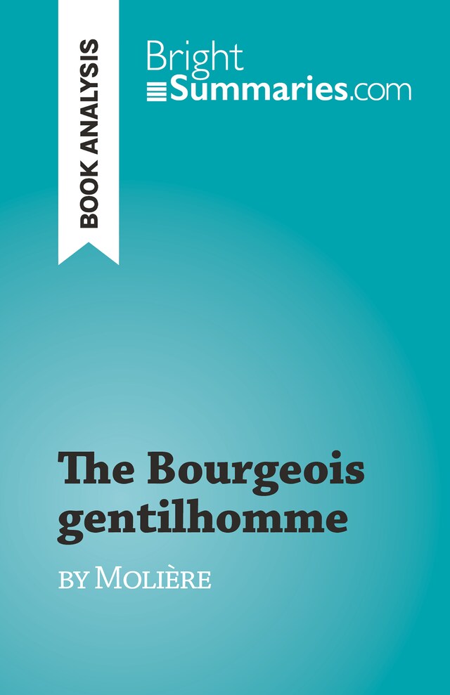 Kirjankansi teokselle The Bourgeois gentilhomme