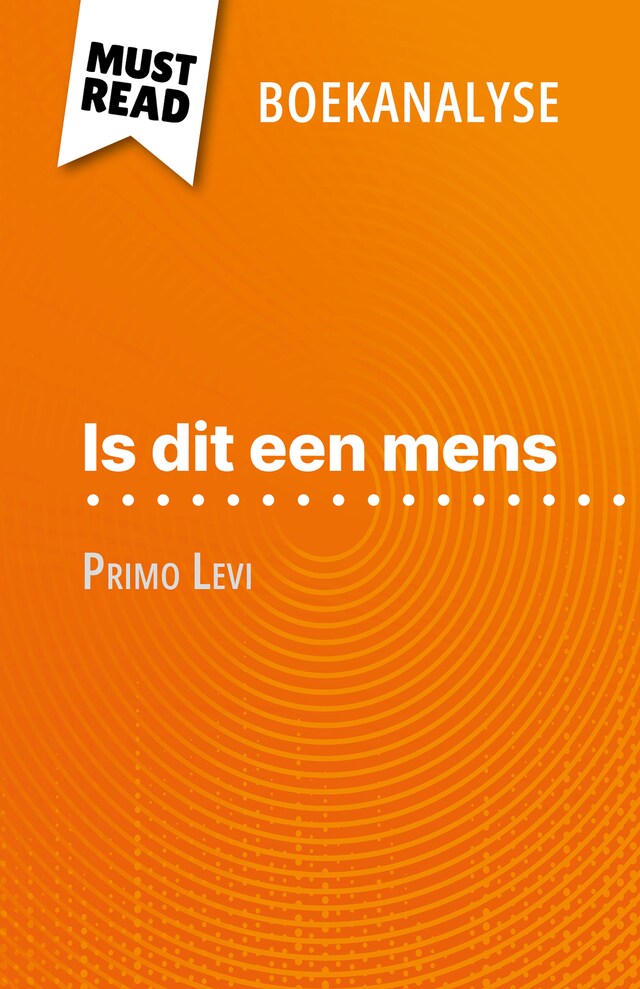 Book cover for Is dit een mens van Primo Levi (Boekanalyse)